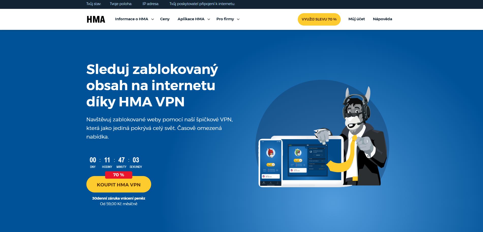 Hide My Ass Hlavní Strana