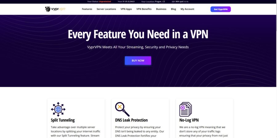 Vyprvpn Funkce