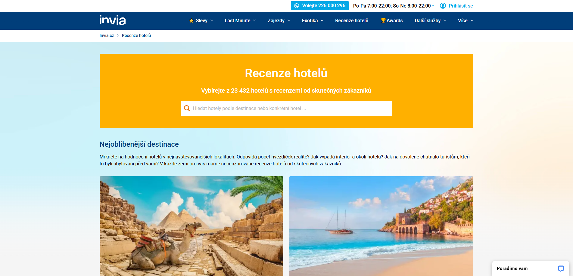 Invia Recenze