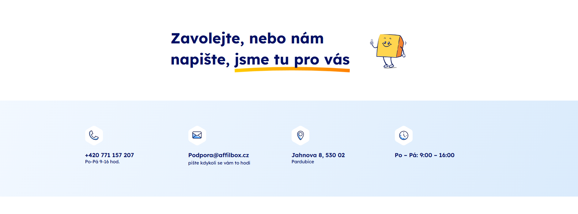 Affilbox Kontakt