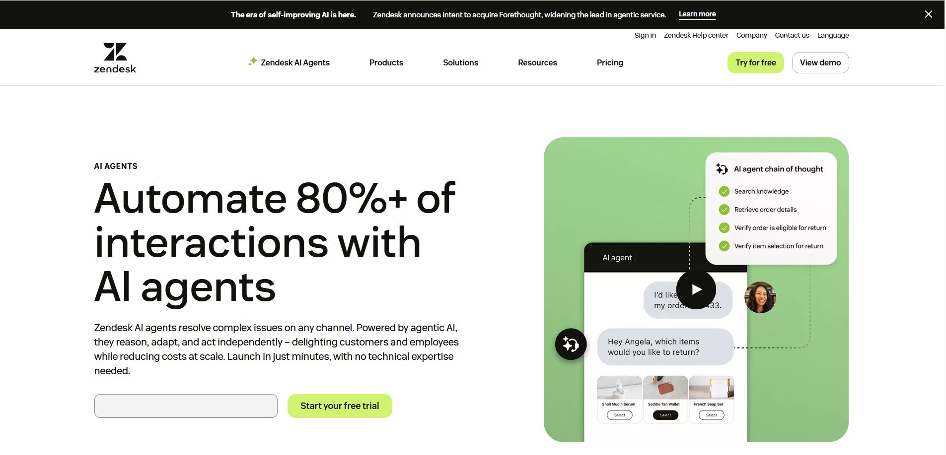 Zendesk Ai Agenti