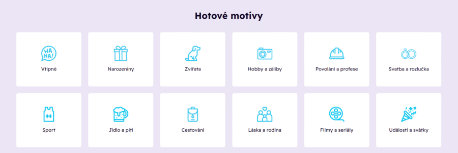T Shock Hotové Motivy