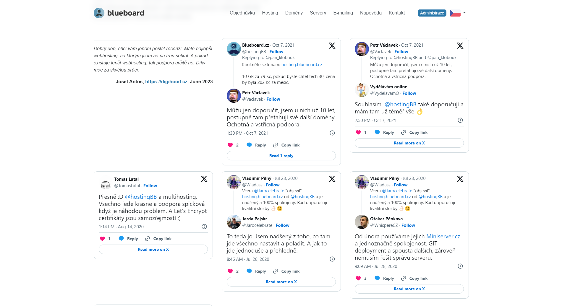 Blueboard Recenze