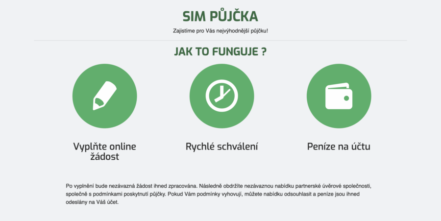 Sim Půjčka2
