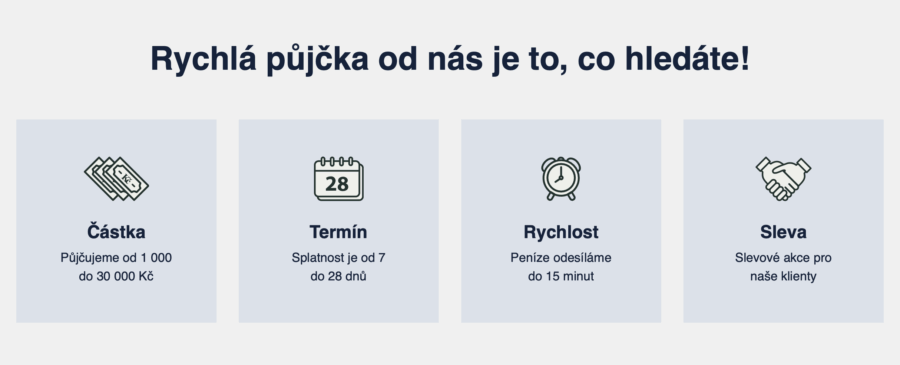 Sos Credit – důvody