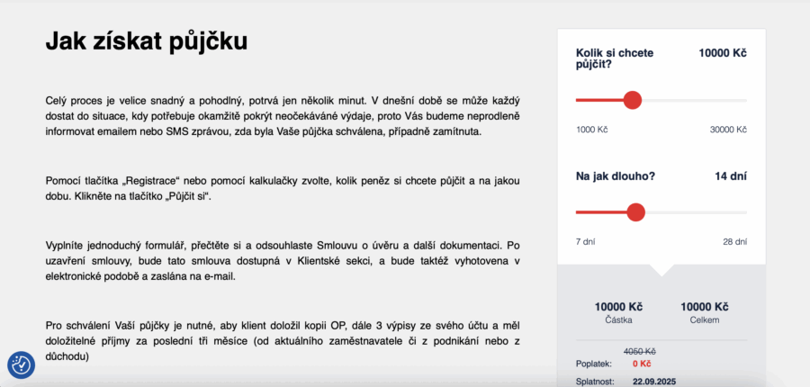 Sos Credit – jak získat