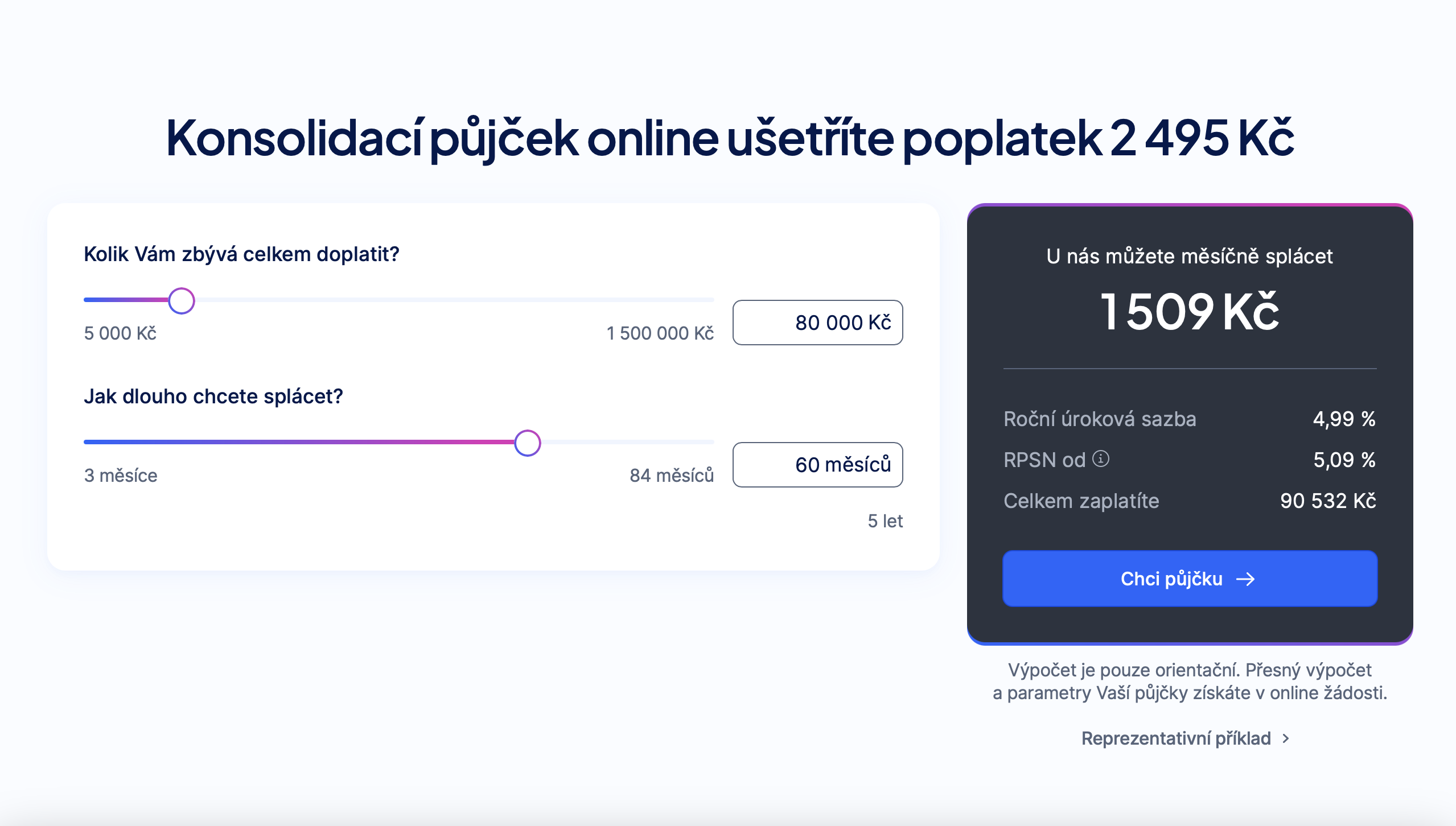 Moneta – Kalkulačka
