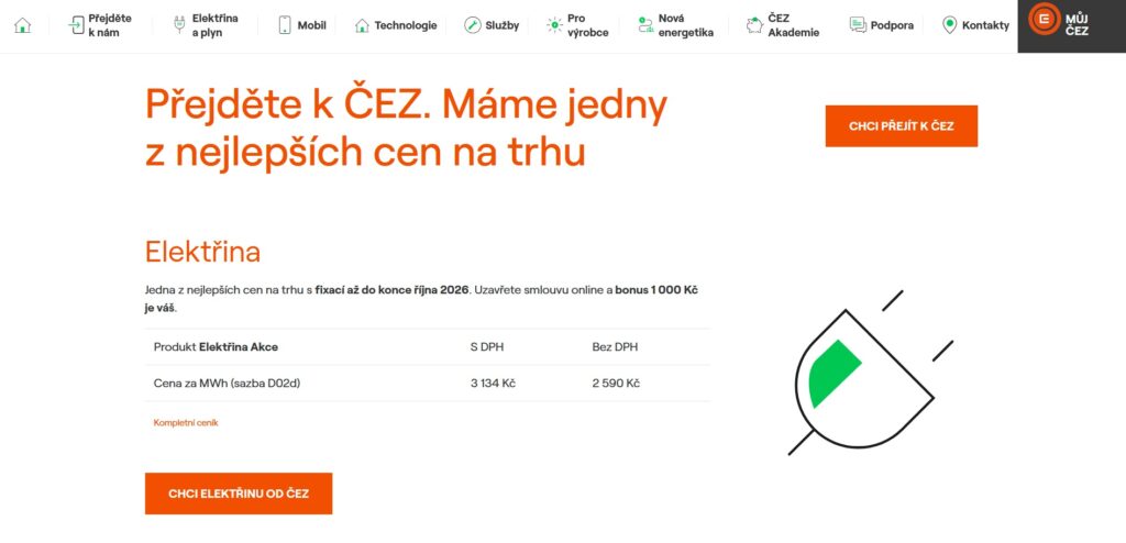 čez Elektřina