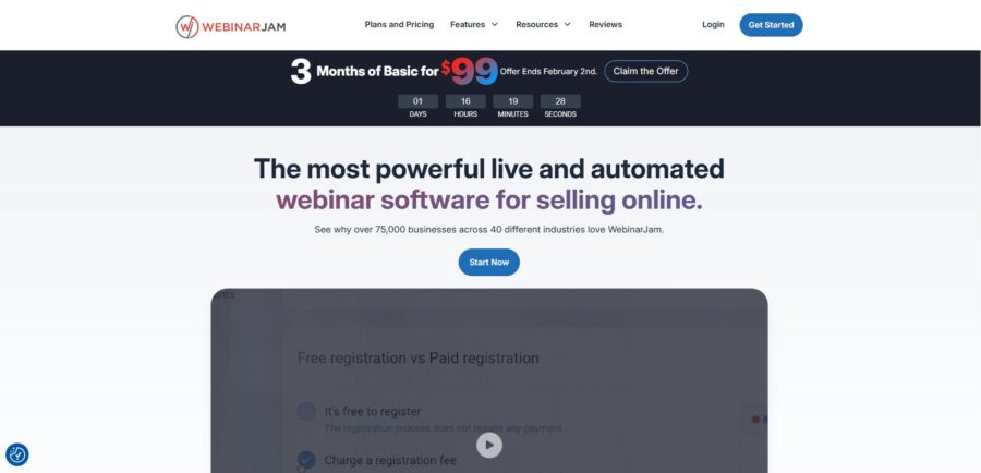 Webinarjam Hlavní Strana
