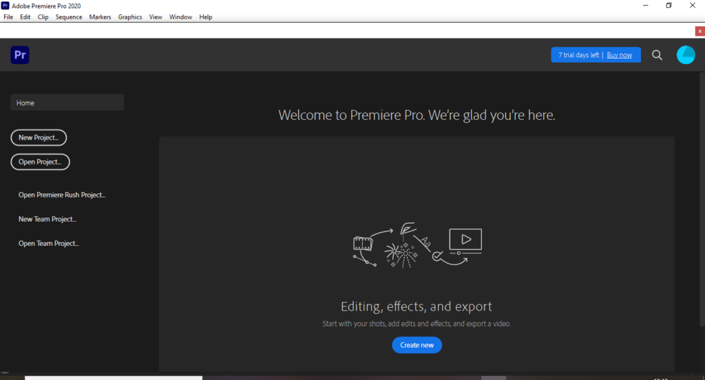 Adobe Premiere Pro Zakladni Obrazovka