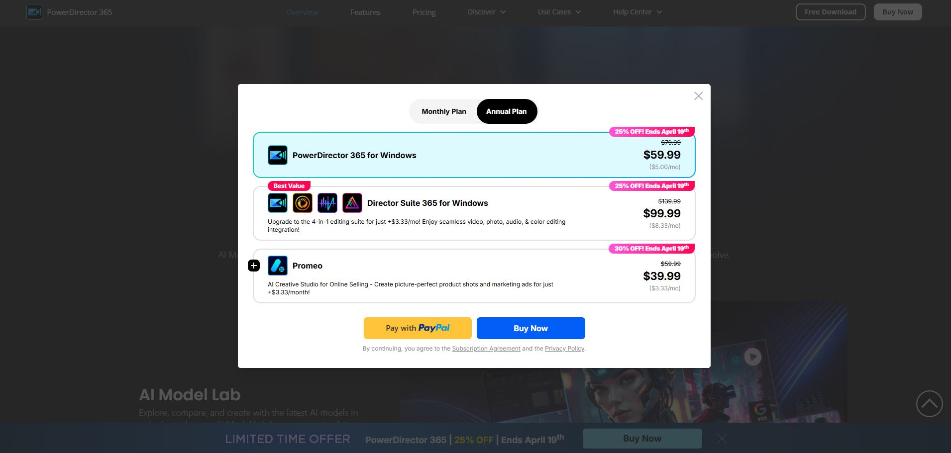 Cyberlink Powerdirector Ceník