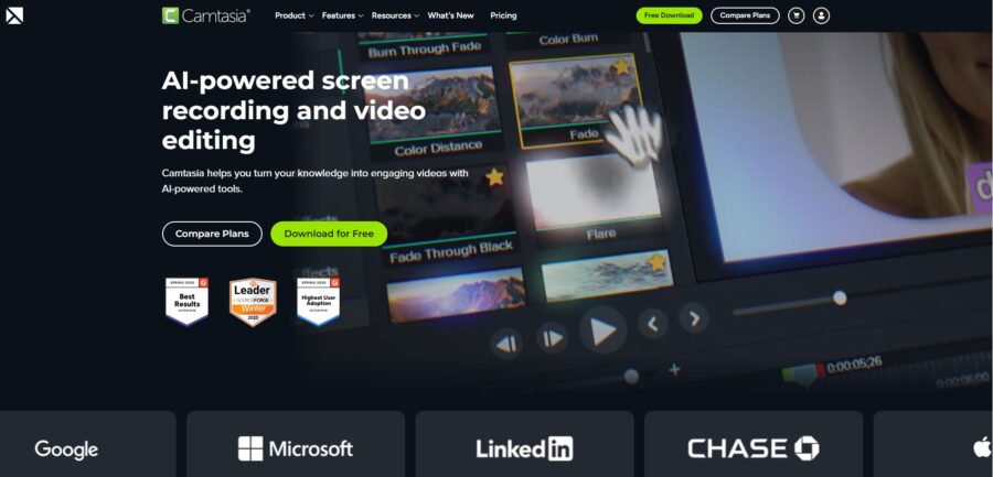 Camtasia Studio Hlavní Strana