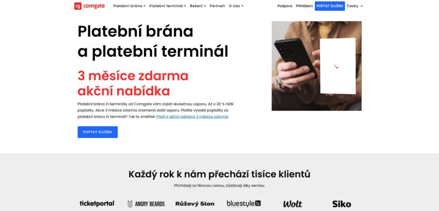 Comgate Hlavní Strana