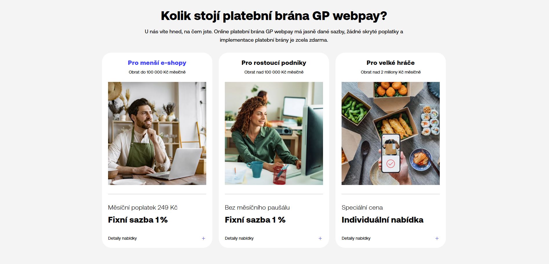 Gp Webpay Ceník