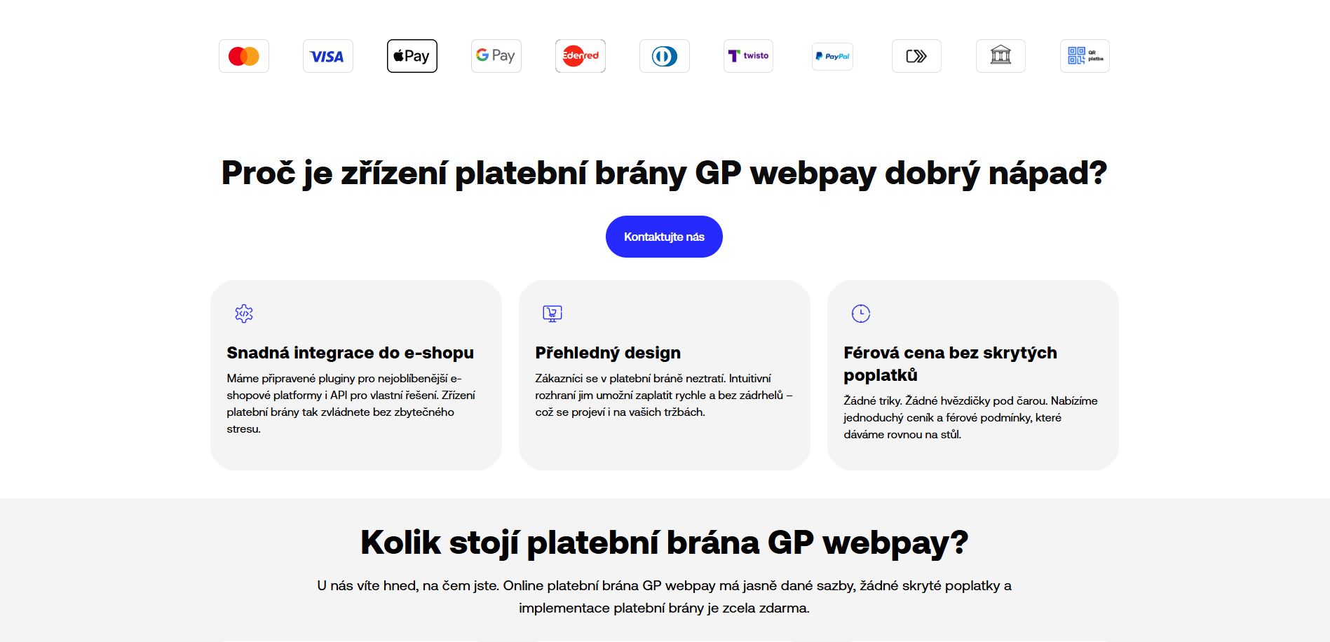 Gp Webpay Platební Metody
