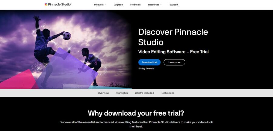 Pinnacle Studio Demo Verze