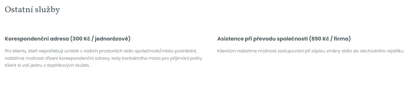 Sidlobezlimitu Ostatni Sluzby