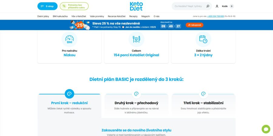 Ketodiet Basic Plán