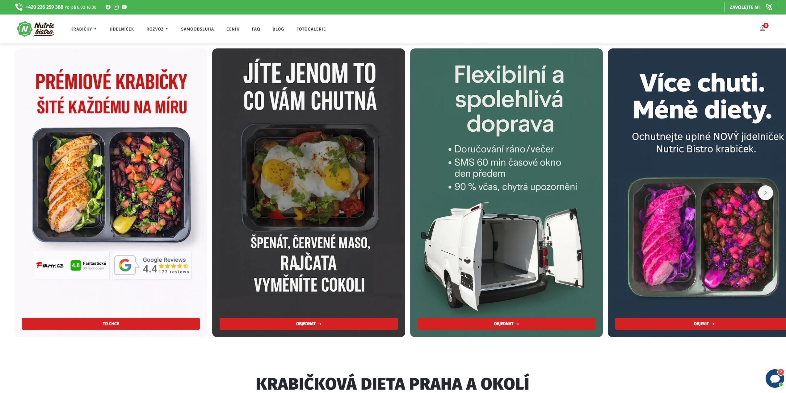 Nutric Bistro Hlavní Strana