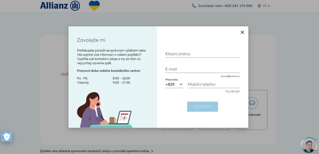 Allianz Pojištění Majetku Podpora