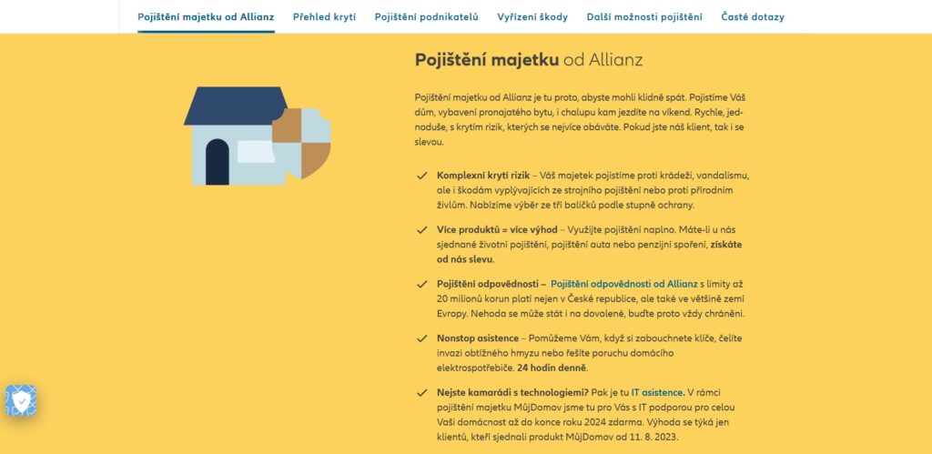 Allianz Pojištění Majetku Výhody