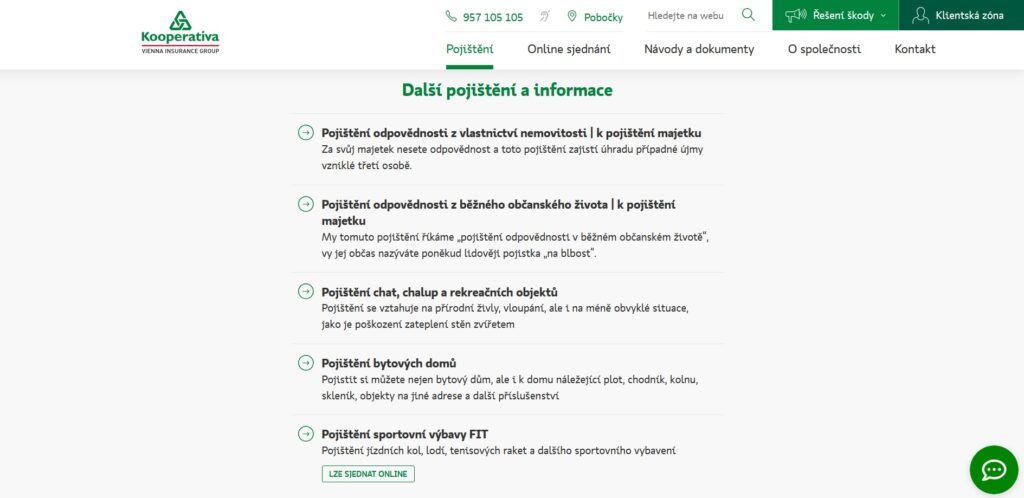 Kooperativa Pojištění Majetku Připojištění