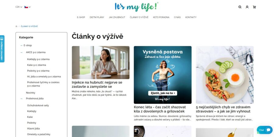 It’s My Life články O Výživě