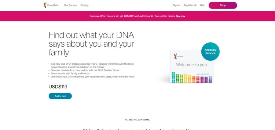 23andme Hlavní Strana