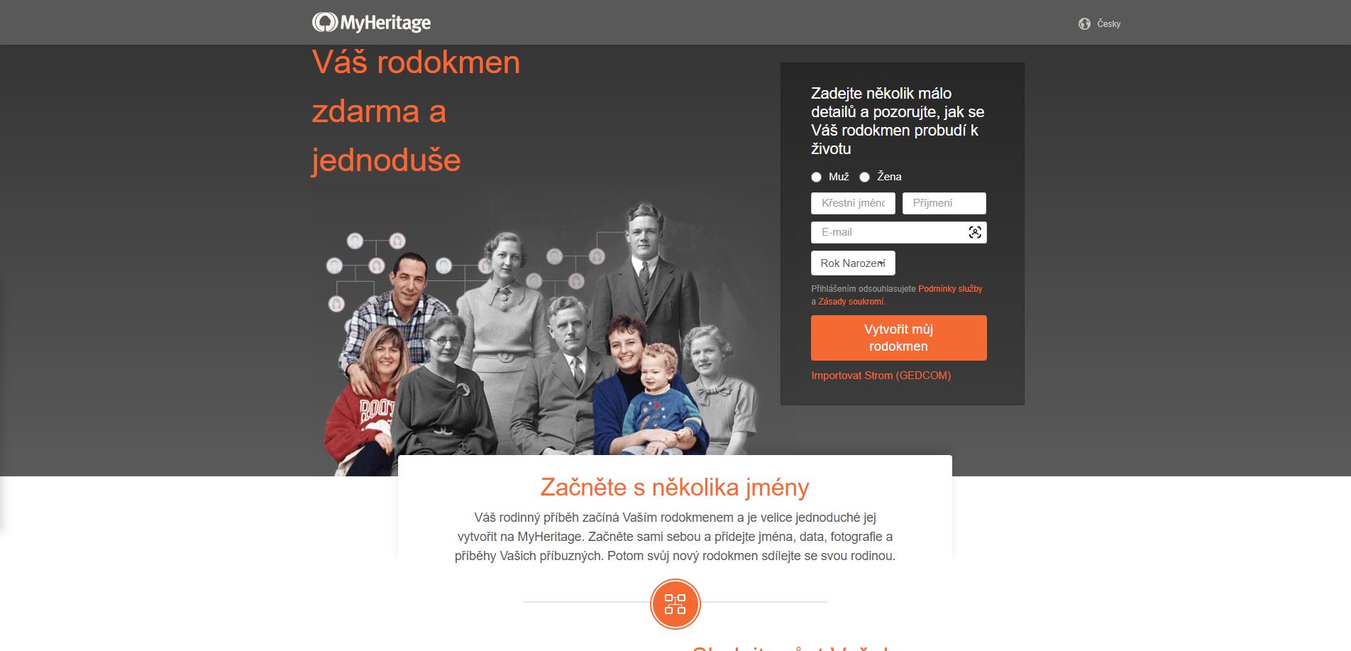 Myheritage Rodokmen