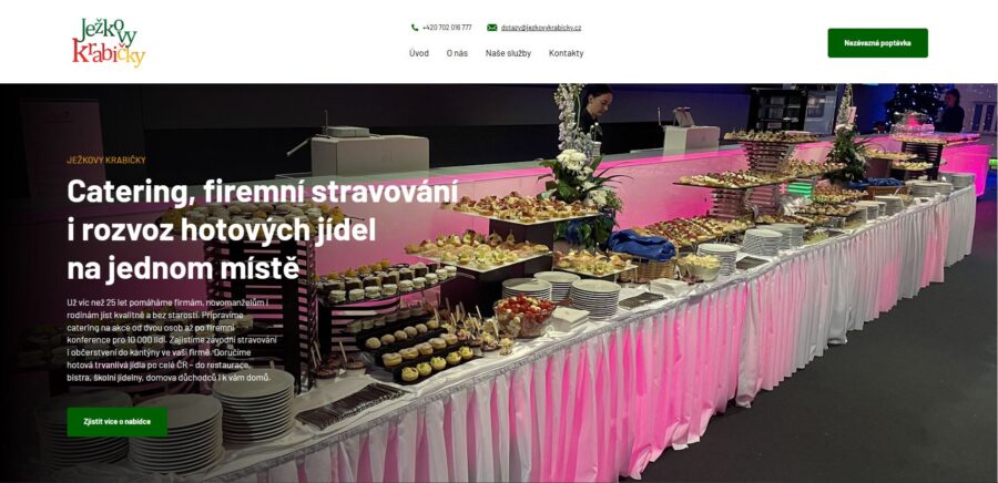 Ježkovy Krabičky Hlavní Strana