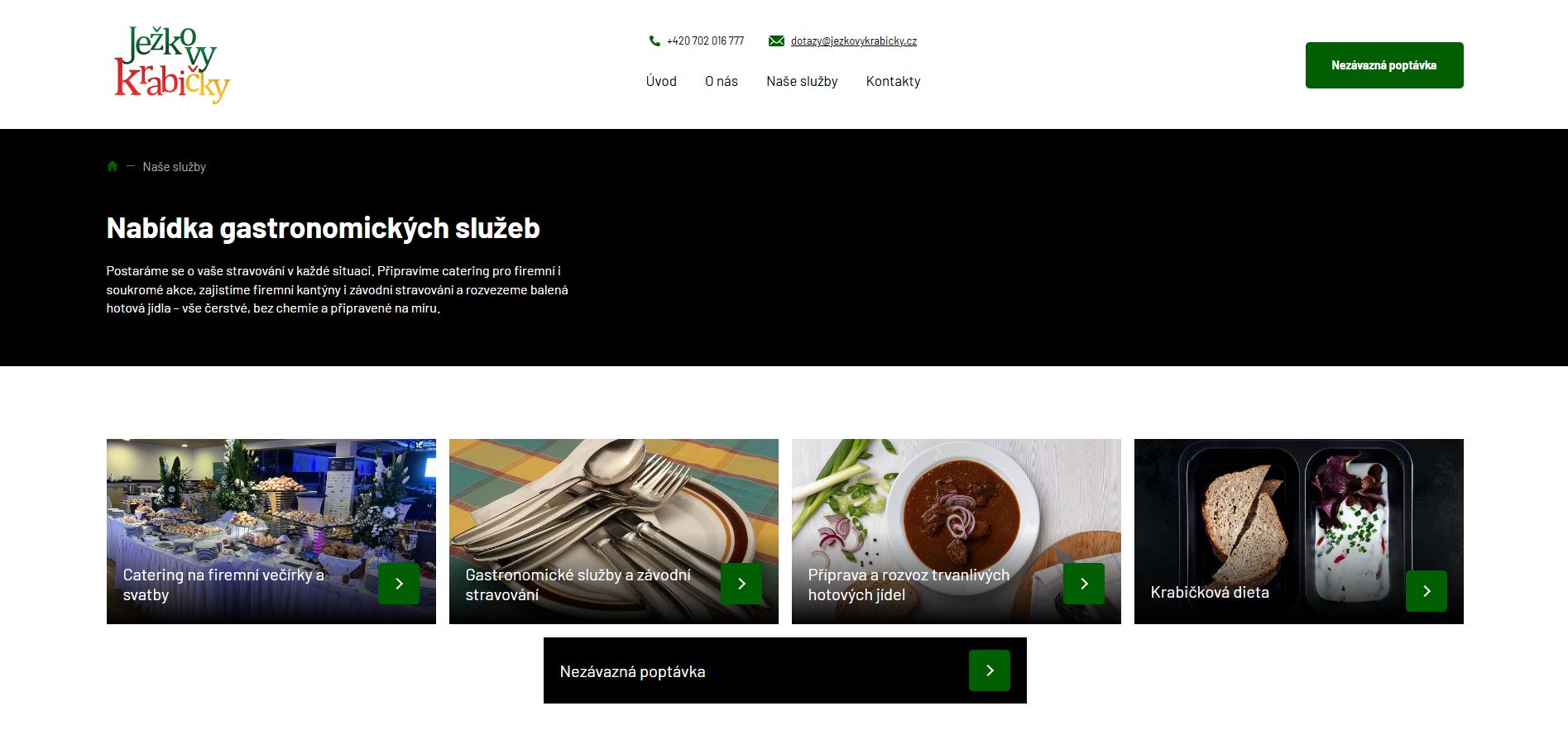 Ježkovy Krabičky Služby