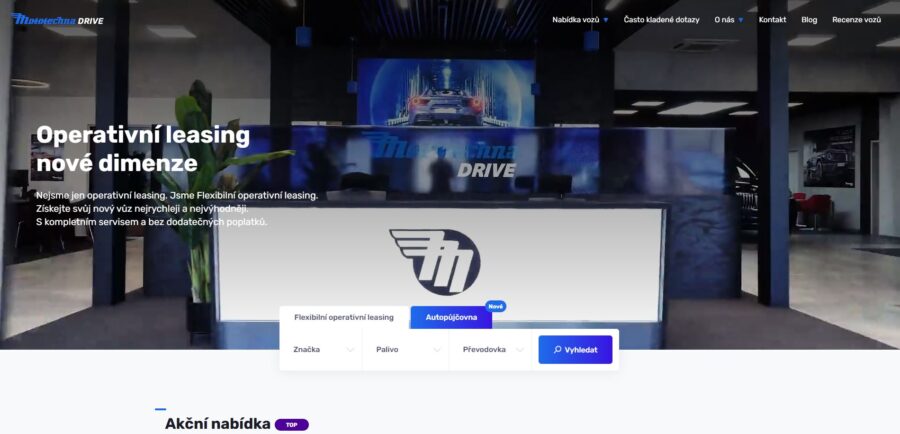 Mototechna Drive Operativní Leasing