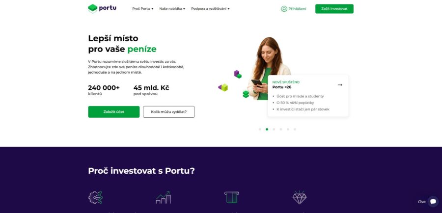 Portu Hlavní Strana