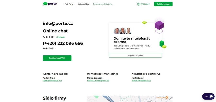 Portu Podpora