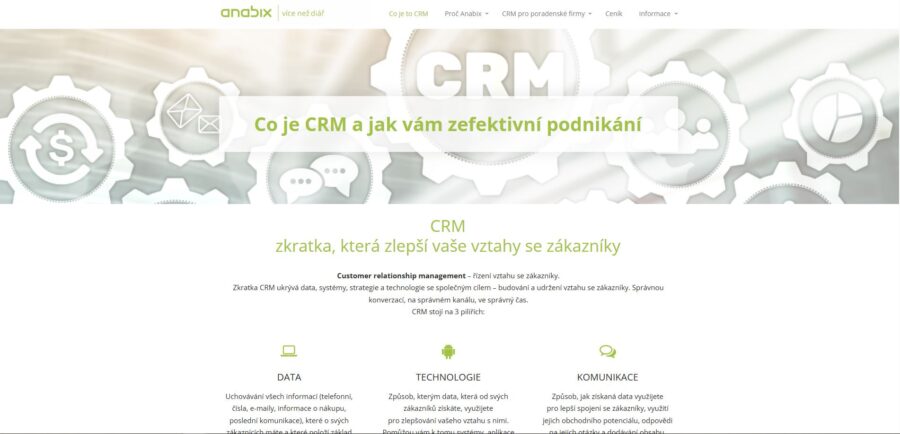 Anabix Crm Co Je To Crm