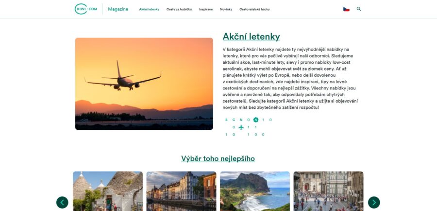 Kiwi Akční Letenky