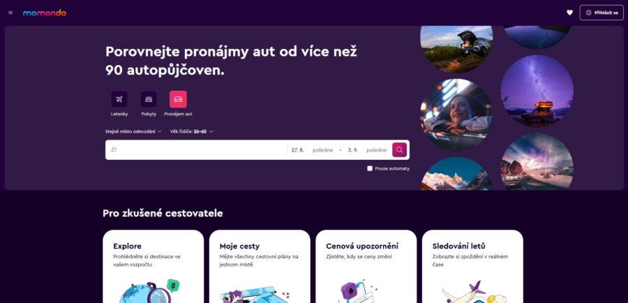 Momondo Pronájem Auta