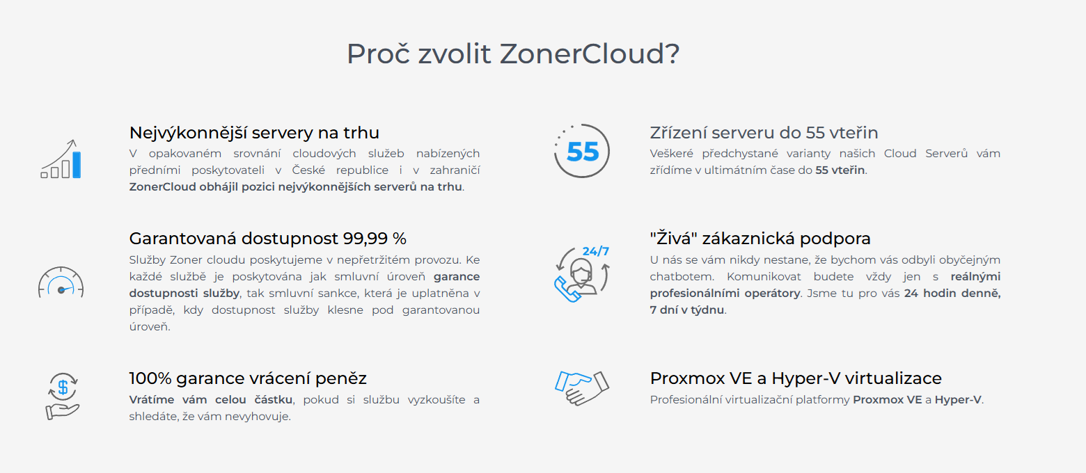Zonercloud Proc Zvolit
