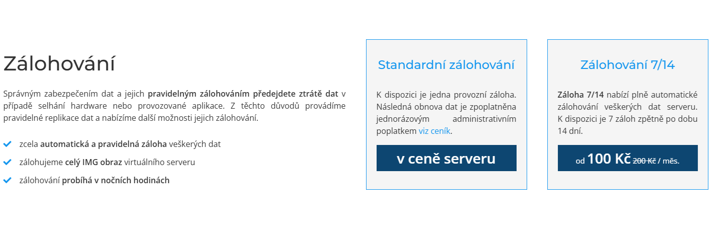 Zonercloud Zalohovani