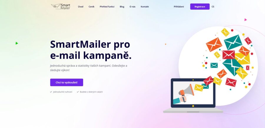 Smartmailer Hlavní Strana