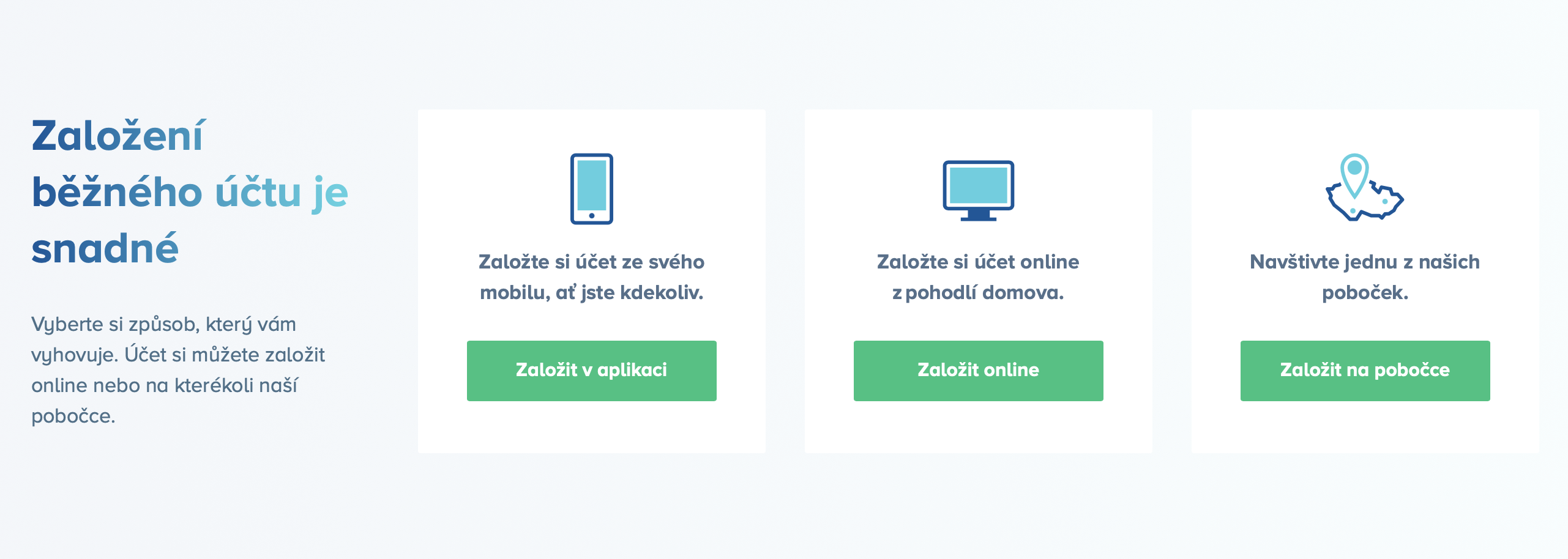 Creditas – Sjednání