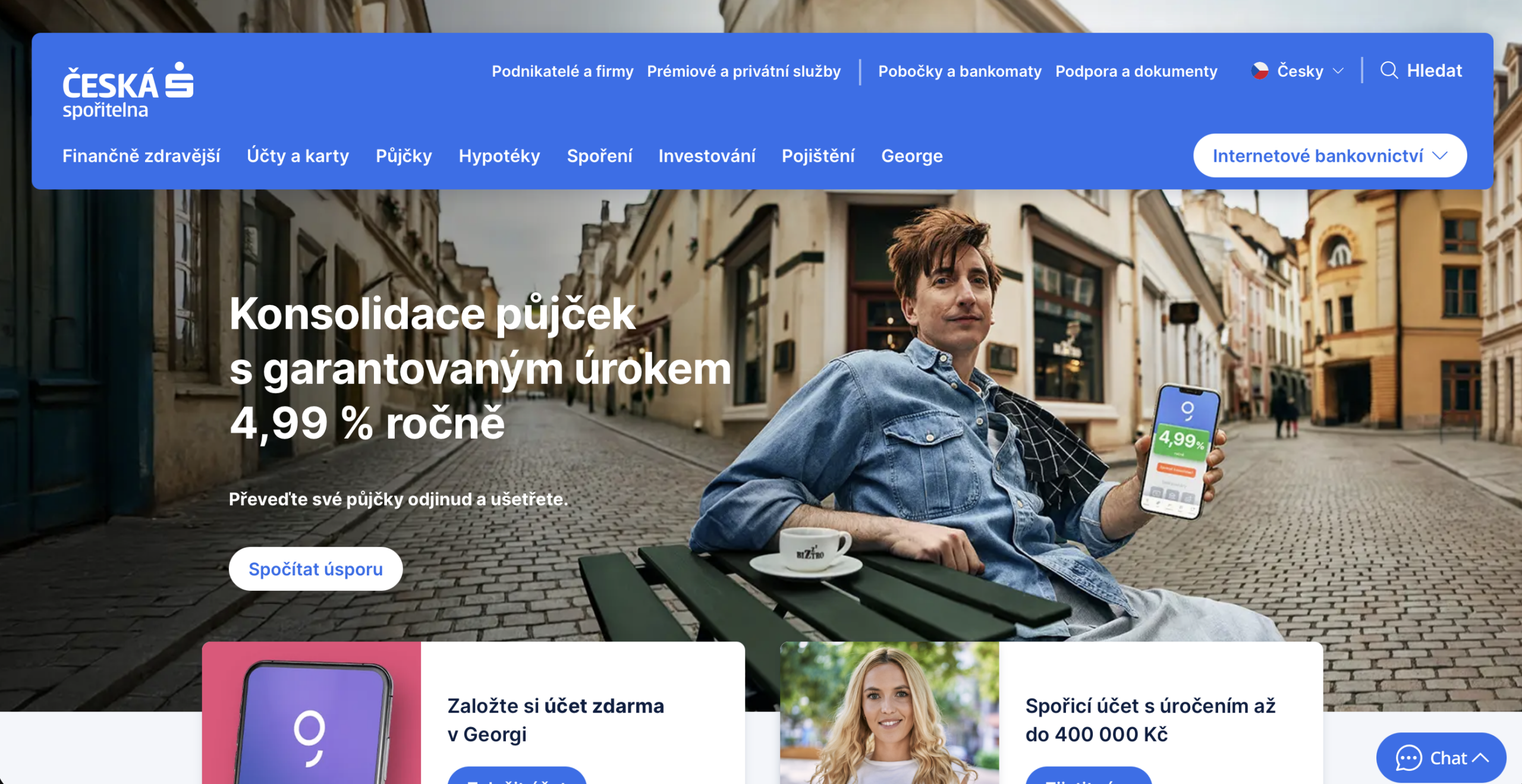 Česká spořitelna uvod