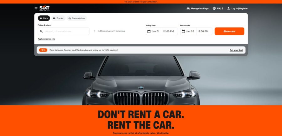 Sixt Hlavní Strana