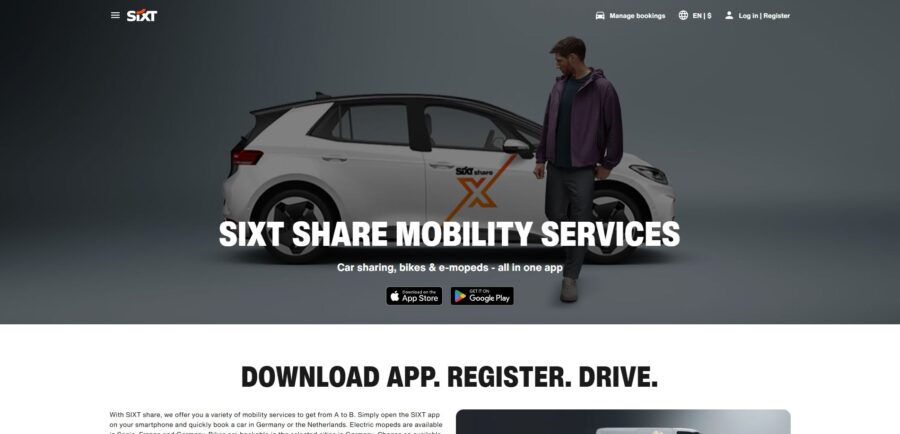 Sixt Sdílená Jízda