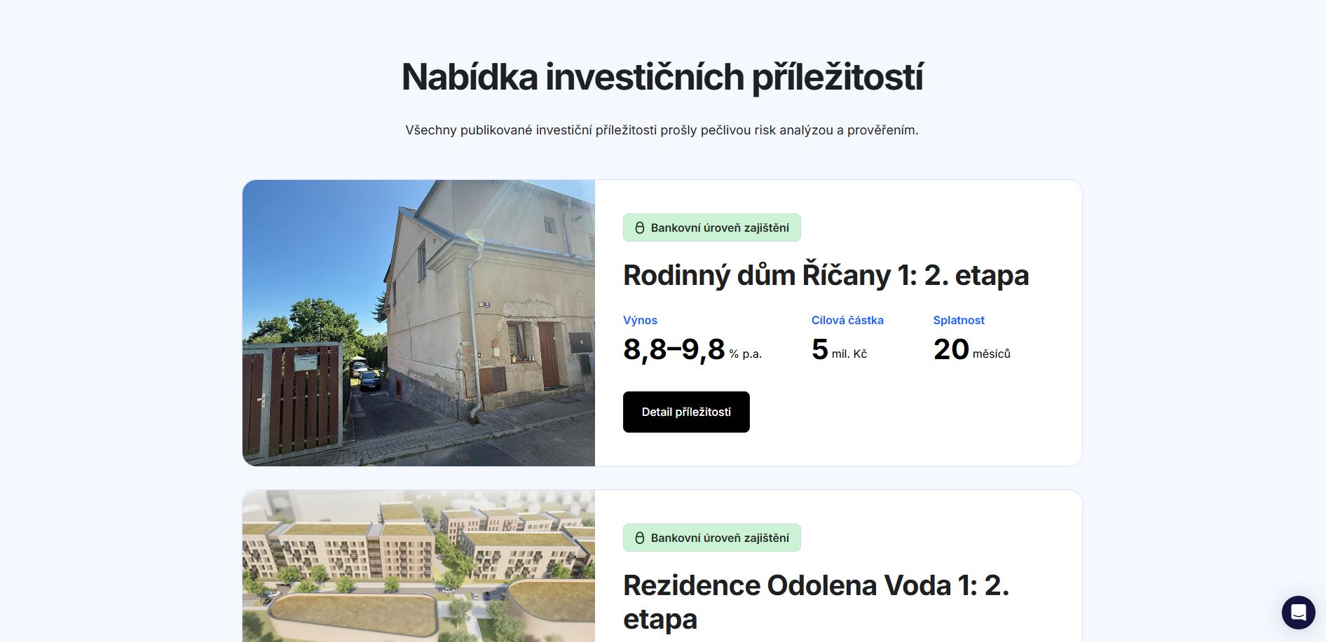 Investown Investiční Produkty