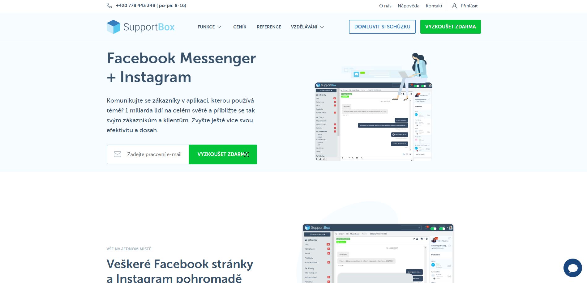 Supportbox Instagram A Messenger