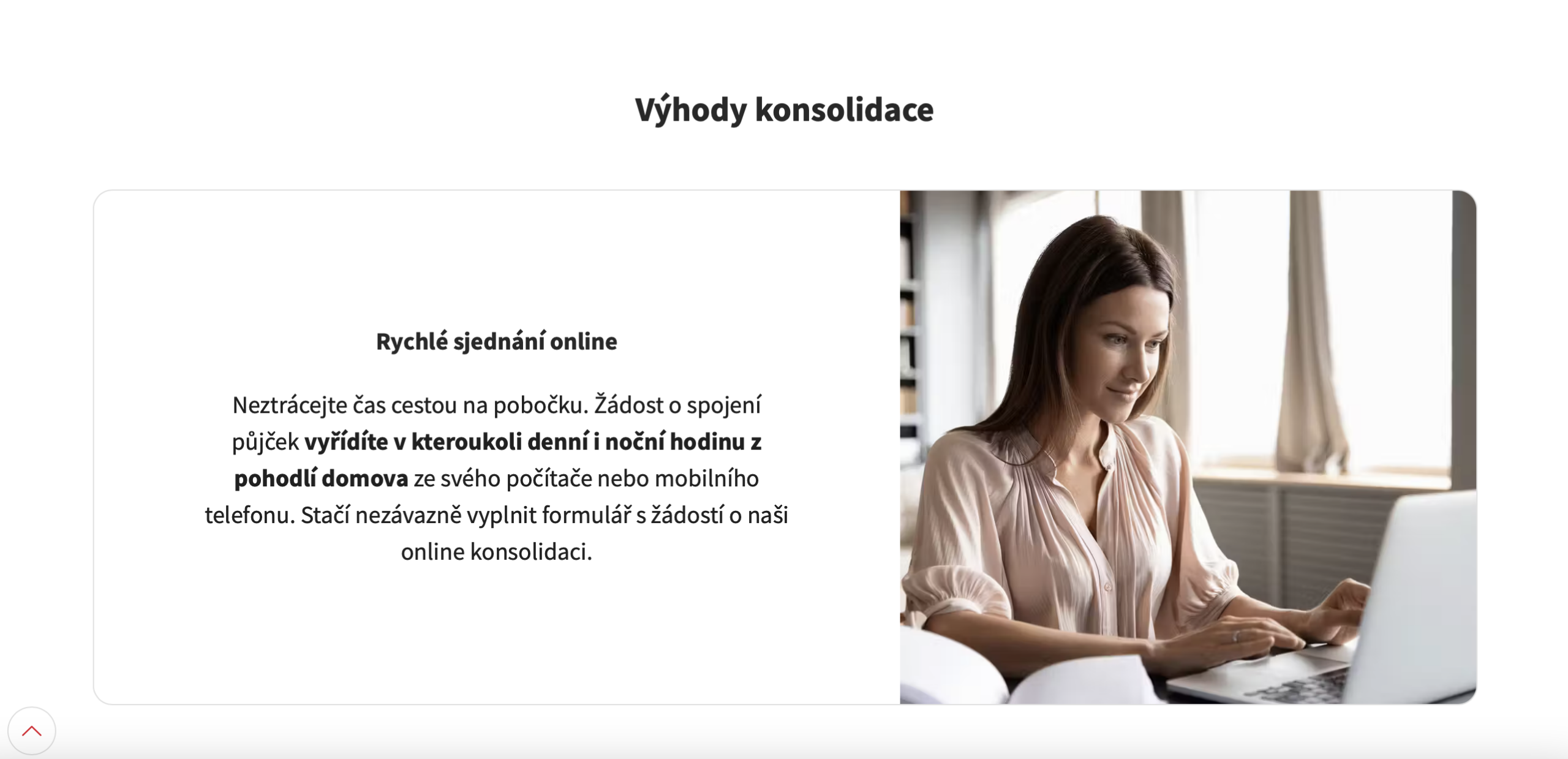 Homecredit – Sjednání