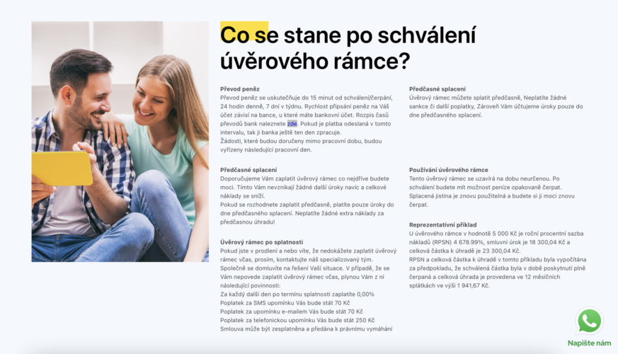 Movinero – Parametry 2