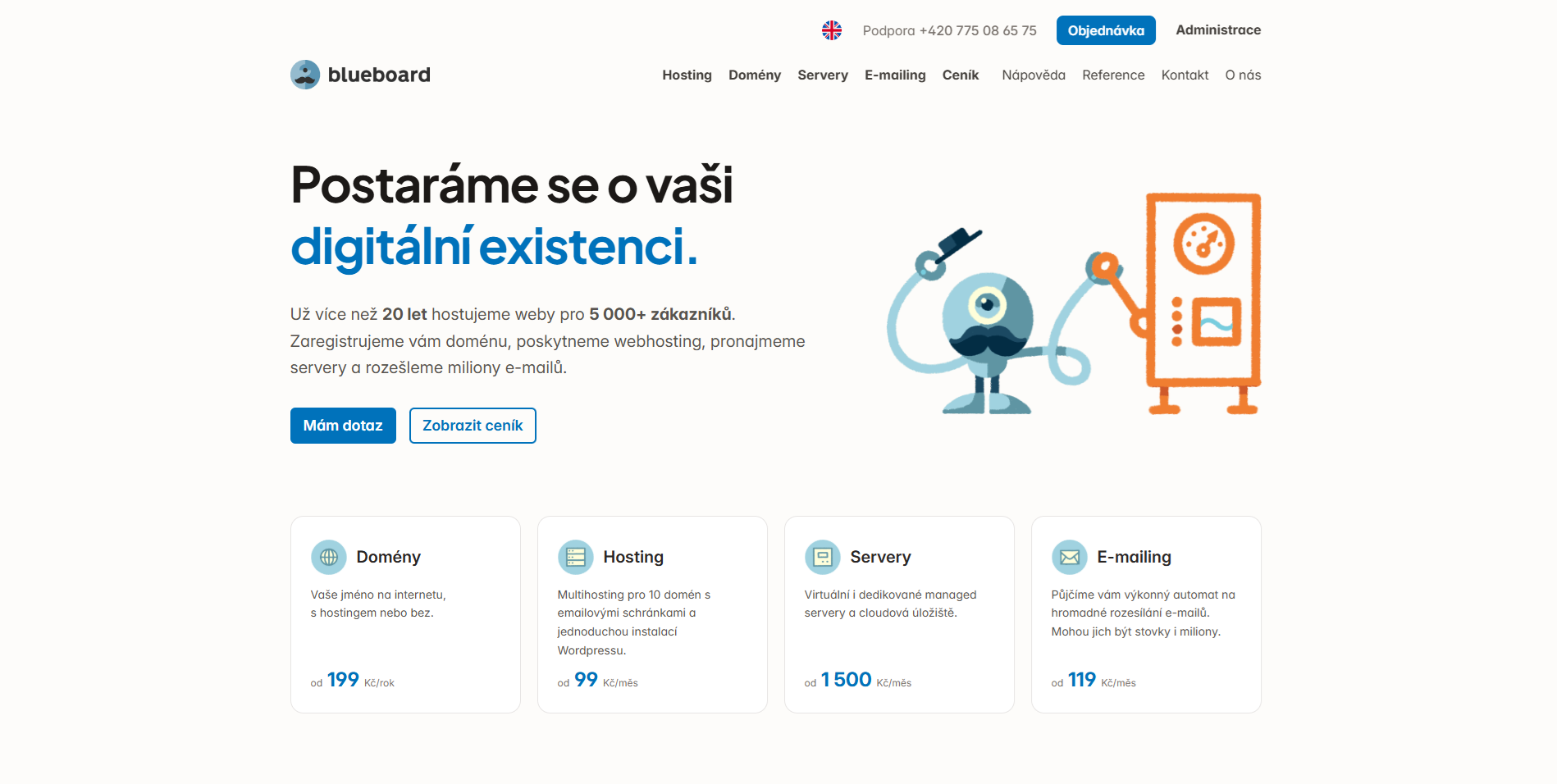 Blueboard Hlavni Strana