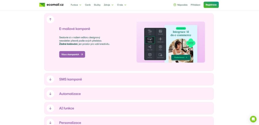Ecomail Editor